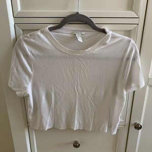 Cropped forever 21 tee
